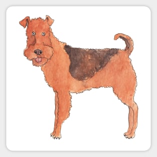 Airedale terrier Fun Sticker